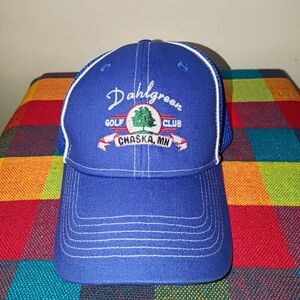 Dahlgreen Golf Club Chaska,MN Embroidered Logo Strapback Hat Cap